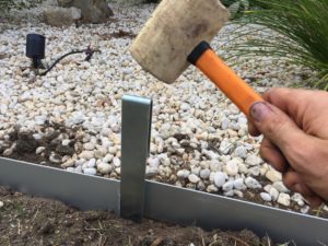 Garden Edging Ideas Tools Position